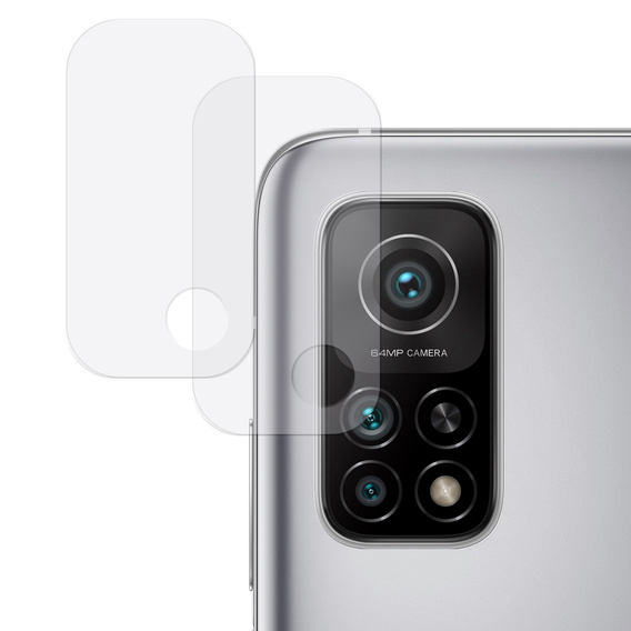 2x ERBORD tempered glass for camera to Xiaomi Mi 10T / 10T Pro