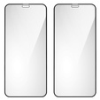 2x Ceramic ERBORD Hybrid Glass for iPhone XR / 11