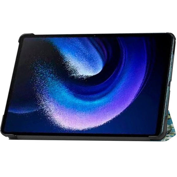 Case for Xiaomi Pad 6 / 6 Pro, Smartcase, Flowers