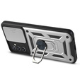 Case for Samsung Galaxy M52 5G, CamShield Slide, silver