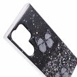 Case for Samsung Galaxy S24 Ultra, Glitter Butterfly, black