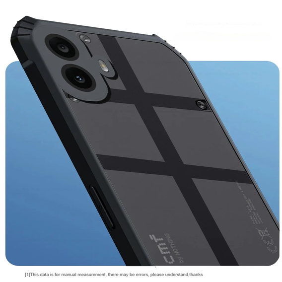 Case for Nothing CMF Phone 1, AntiDrop Hybrid, black