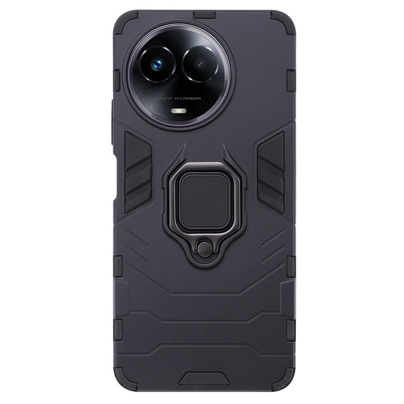 Case for Realme 11 5G, Kickstand Ring, black
