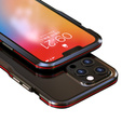 Case LUPHIE for iPhone 13 Pro Max, Armor Bumper, black / red