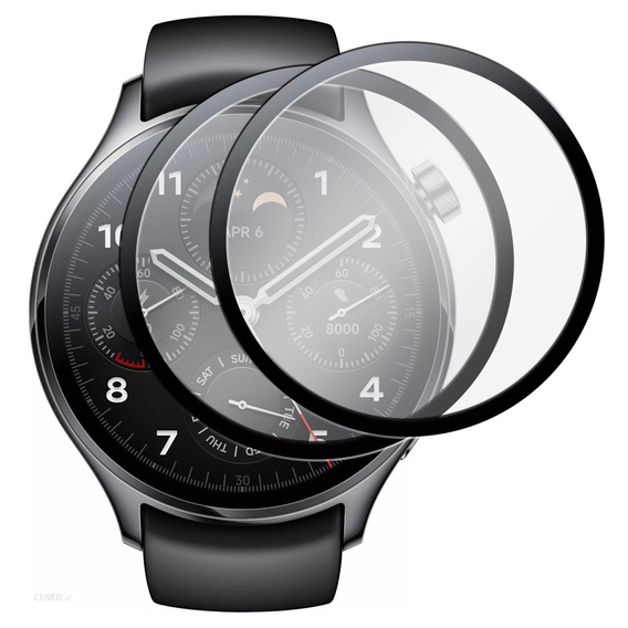 2x ERBORD Hybrid Glass for Xiaomi Watch S1 Pro