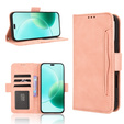 Flip case for Honor 400 Lite, Card Slot, pink