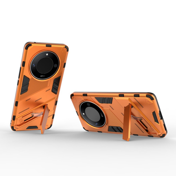 Case for Honor Magic 6 Lite 5G, Military kickstand, orange