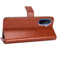 Flip case for Huawei Nova Y70 4G, Crazy Horse Wallet, brown