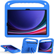 Children's case for Samsung Galaxy Tab S10 Lite / S10 FE / S9 FE, with handle, blue