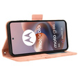 Flip case for Motorola Moto G86 5G, Card Slot, pink