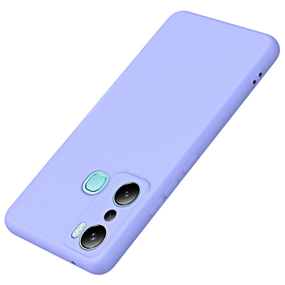 Case for Infinix Hot 20i, Silicone Lite, purple