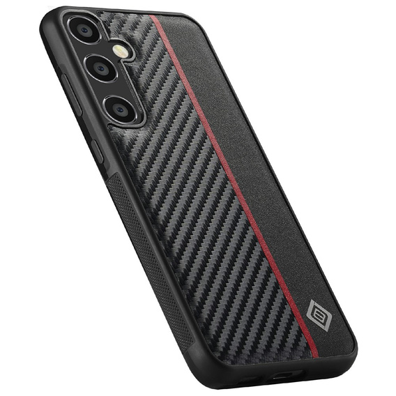 LC.IMEEKE Carbon Fibre Case for Samsung Galaxy S26, Black