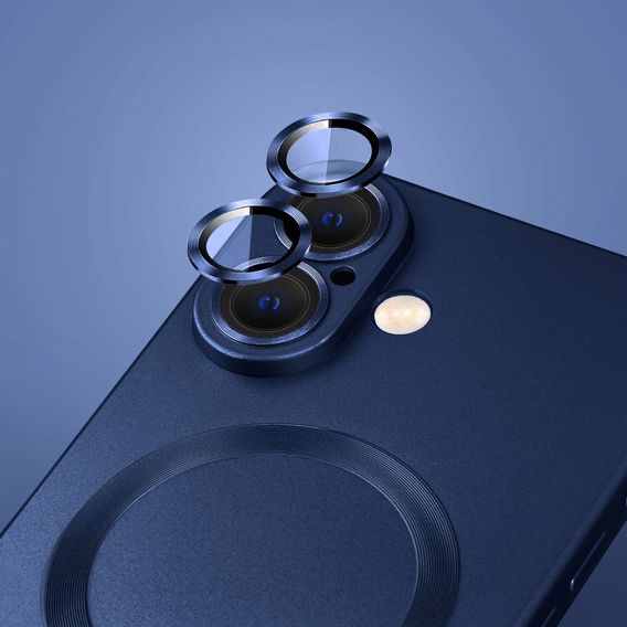 Case for iPhone 16 Plus, ColorMag, for MagSafe, dark blue