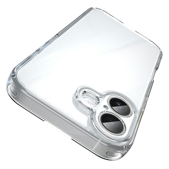 Case for iPhone 17, with camera cover, transparent