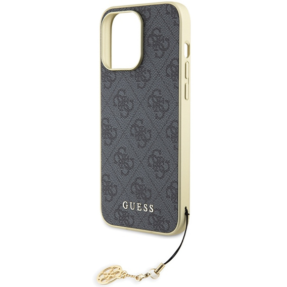 Guess 4G Charms case with charm for iPhone 15 Pro