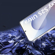 3D Tempered Glass for Samsung Galaxy S25 Ultra, black frame