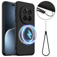 Case for Xiaomi 15 Ultra, Silicone MagSafe, black