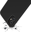 Case for iPhone 12 Pro Max, Silicone Lite, black