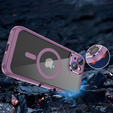 Case for iPhone 15 Plus, ERBORD Impact Guard, MagSafe, purple