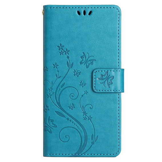Flip case for Samsung Galaxy A55 5G, Wallet, Butterfly, purple
