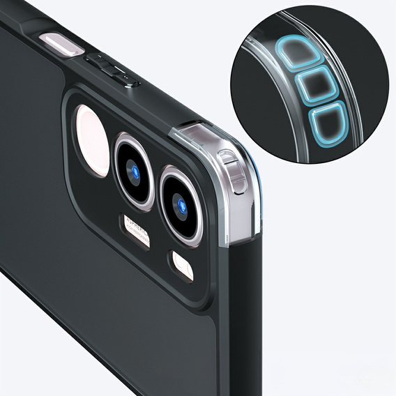 Case for Vivo Y19s, Fusion Hybrid, transparent