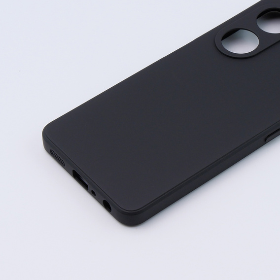 Case for Oppo A98 5G, Silicone Lite, black