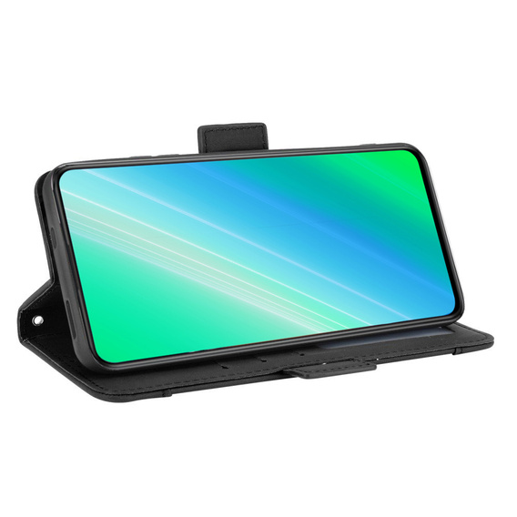 Flip case for Infinix Note 30 VIP, Card Slot, black
