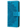 Flip case for Samsung Galaxy A34 5G, Mandala, blue