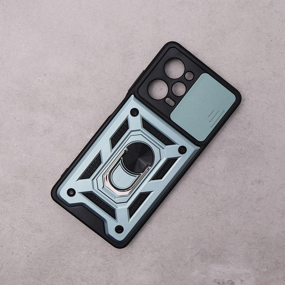 Case for Xiaomi Poco X5 Pro 5G, CamShield Slide, green