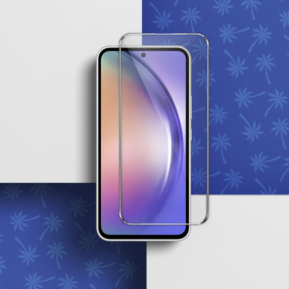 Diamond Palm Tempered Glass for Samsung Galaxy A54