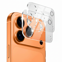 2x ERBORD camera island tempered glass for iPhone 17 Pro Max