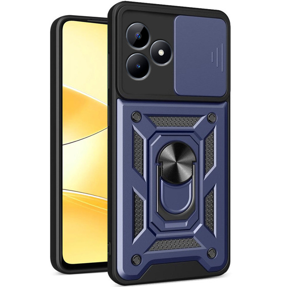 Case for Realme C51, CamShield Slide, blue