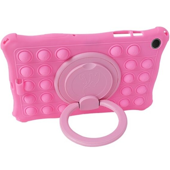 Kids case for Samsung Galaxy Tab A9, Bubble, pink