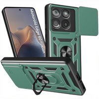 Case for Motorola Edge 60 / 60 Fusion, CamShield Slide, green