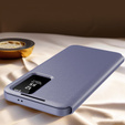 Flip case for Samsung Galaxy A55 5G, Smart View Wallet, purple