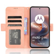 Flip case for Motorola Moto G86 5G, Card Slot, pink