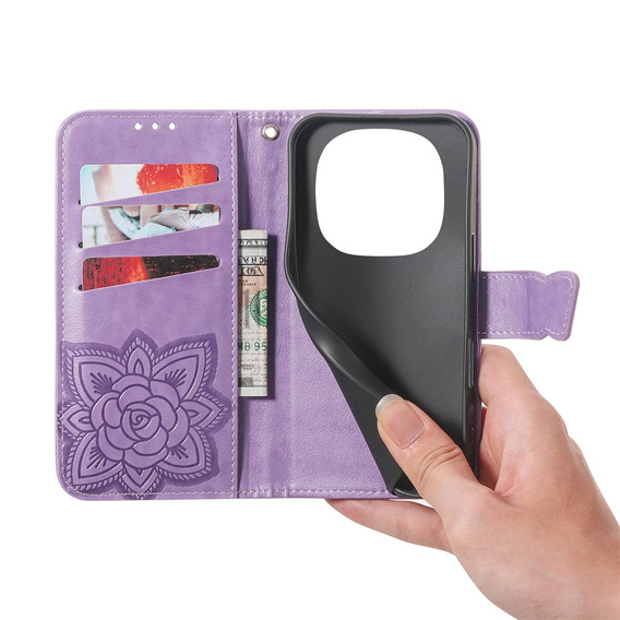 Butterfly flip case for Xiaomi Redmi Note 15 Pro Plus 5G / Poco M8 Pro 5G