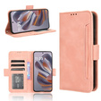 Flip case for Motorola Edge 50 Neo / Motorola ThinkPhone 25, Card Slot, pink