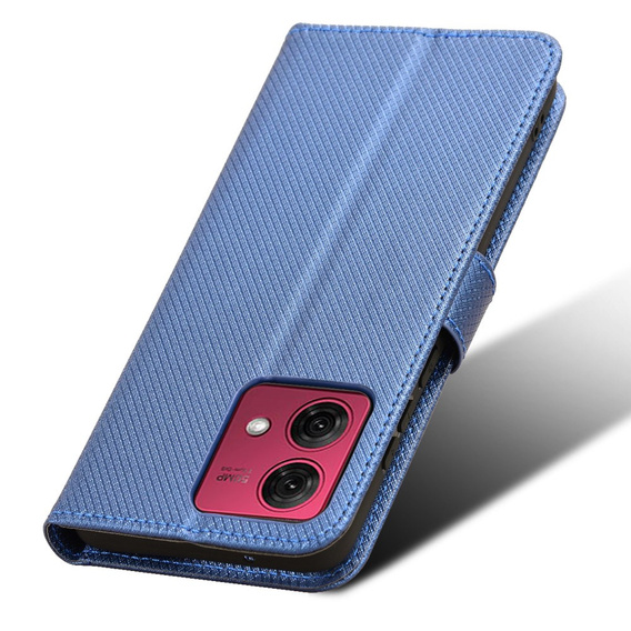 Flip case for Motorola Moto G84 5G, Smart Magnet, blue