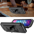 Armored case for iPhone 14 Pro, R-JUST CamShield Slide, black