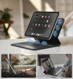 Keyboard case for iPad 11" 2025 A16 (11 gen.) / iPad 10.9" 2022 (10 gen.), Dexnor Magnetic Keyboard Touchpad, black