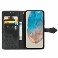 Flip case for Samsung Galaxy M35, Mandala, black