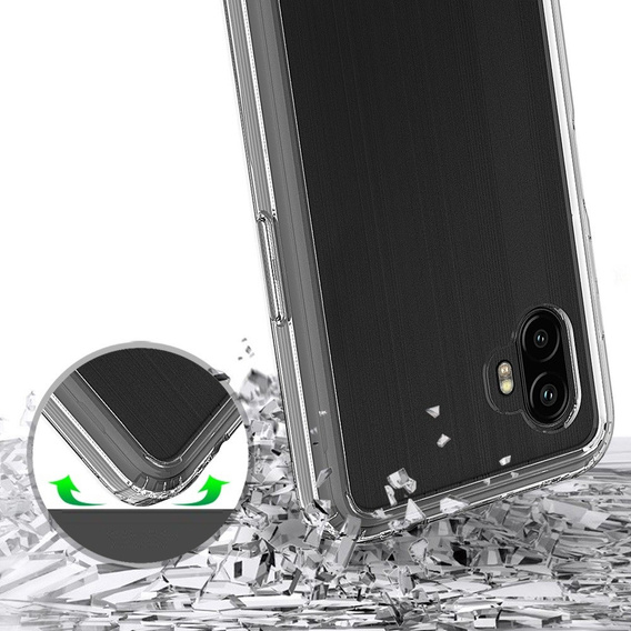 Case for Samsung Galaxy Xcover 6 Pro, Fusion Hybrid, transparent