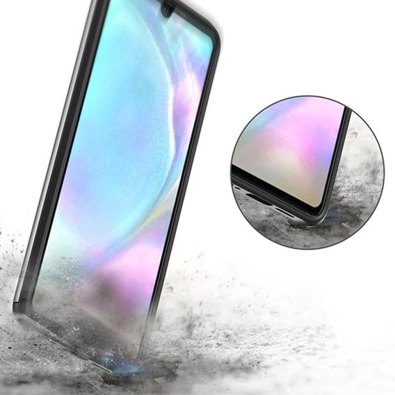 Case for Huawei P30, Sliding Card Holder, black