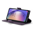 CASEME flip case for Samsung Galaxy A54 5G, Litchi Wallet, purple