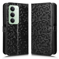 Flap case for Xiaomi Redmi 15 5G / 4G, Wallet Rhombus, black