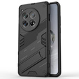 Case for OnePlus 12 5G, Military kickstand, black