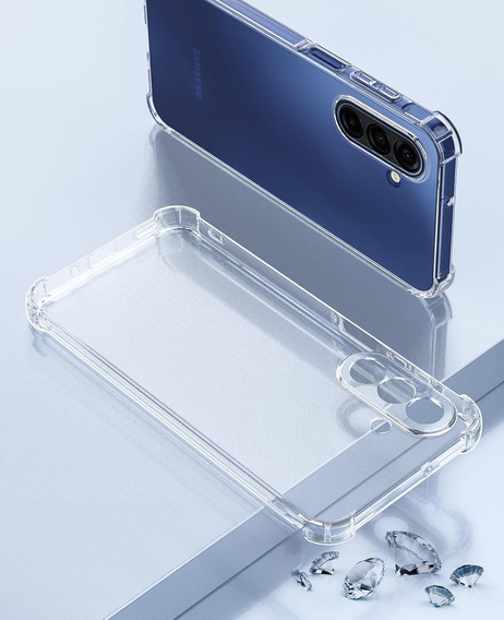 Case for Samsung Galaxy A17 5G, reinforced, with camera protection, transparent
