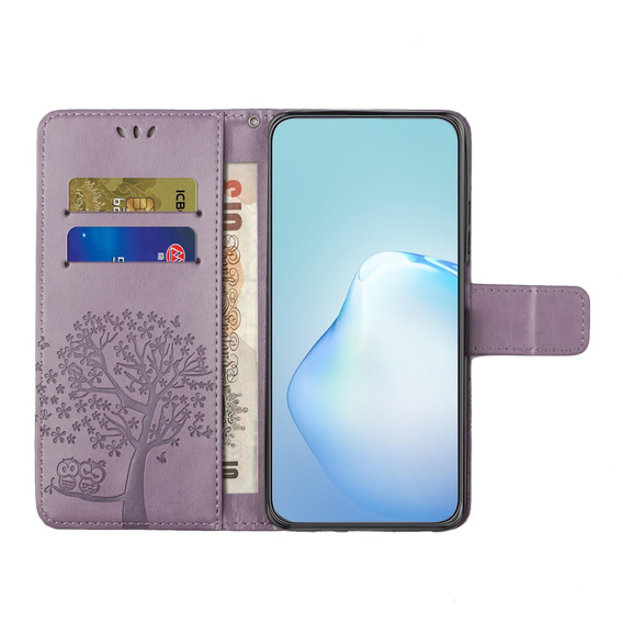 Flip case for Motorola Moto G53 / G23 / G13, Tree, purple
