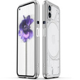 Case for Nothing Phone 2a, Armor Bumper, with lens cover, silver